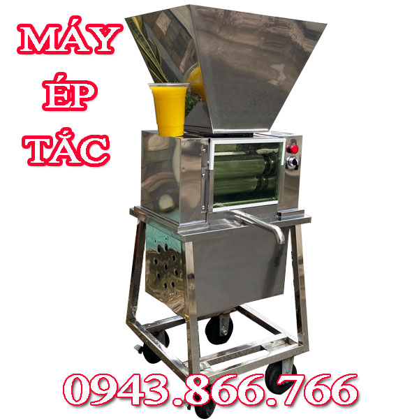 Máy ép chanh tắc Tấn Phát không bị đắng không bị vỡ hạt tiết kiệm được nhiều thời gian và nhân công