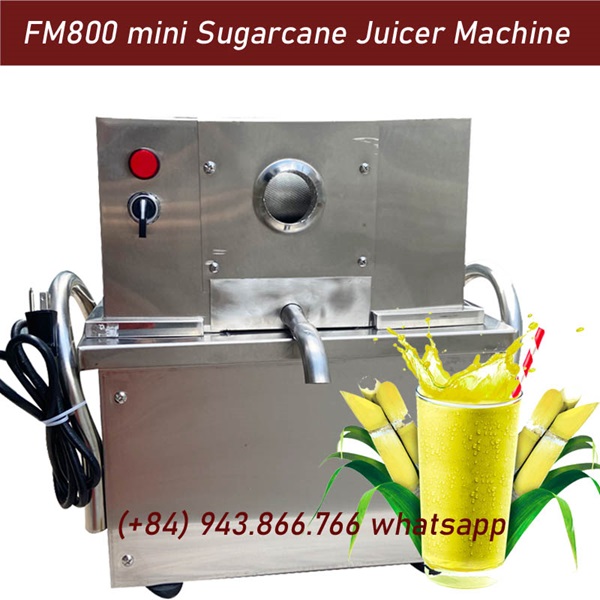 Vì sao máy ép mía mini FM800 của Tấn Phát được nhiều người ưu chuộng