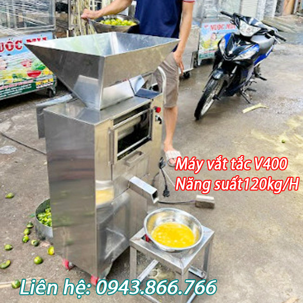 Reveiw Máy ép chanh tắc V400 của Tấn Phát - Ép có đắng nước không ?