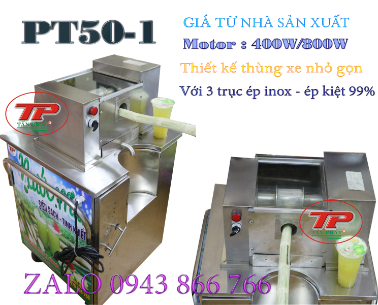 Máy ép mía siêu sạch loại nào tốt ?