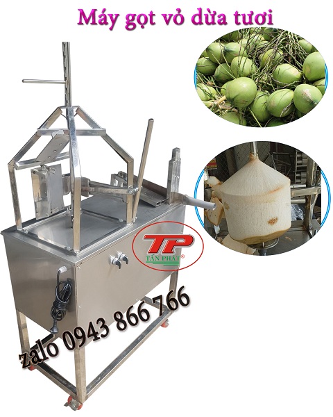 BÁNG BÁO GIÁ MÁY GỌT VỎ DỪA TƯƠI TẤN PHÁT