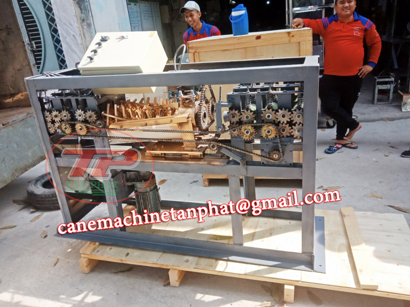 Máy bào vỏ mía tự động 2 cây, máy bào vỏ mía tự động siêu tốc