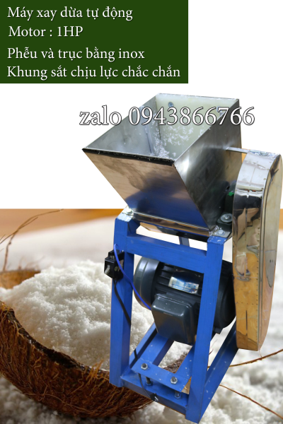 Mua máy xay cơm dừa tự động giá rẻ ở đâu