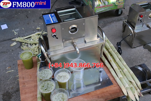 Máy ép mía mini nhỏ gọn dùng gia đình nặng 38kg - Hỗ trợ tách máy cho khách đem đi nước ngoài 