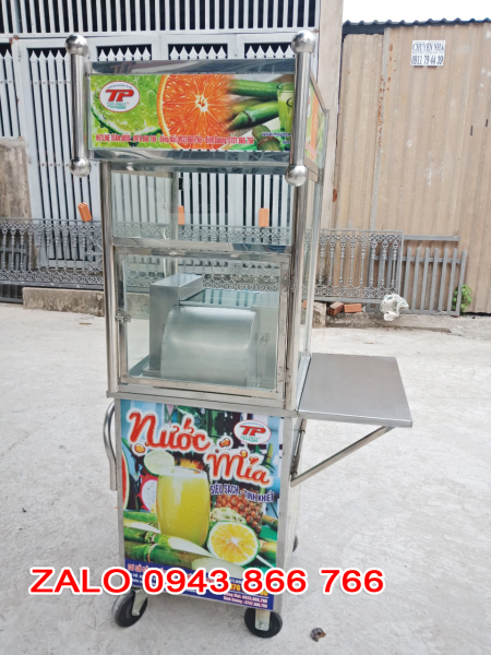 XE NƯỚC MÍA SIÊU SẠCH PT50-2 CÓ TỦ KÍNH