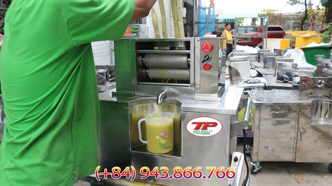 Máy ép mía 4 trục ép cán kim cương dài 20cm - ép nhiều cây mía cùng lúc - hàng cao cấp xuất khẩu 
