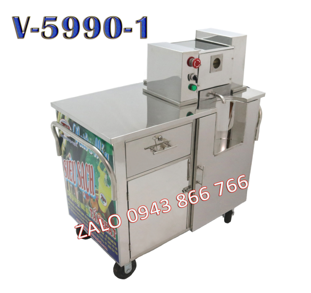 Máy ép mía giá tốt nhất hiện nay, với mẫu mã nhỏ gọn và công suất mạnh, tiện ích