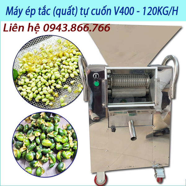 MÁY VẮT CHANH TẮC (QUẤT) V400  - NĂNG SUẤT 120KG/H