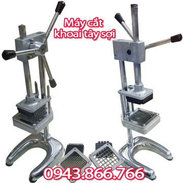MÁY CẮT KHOAI TÂY CHIÊN KFC, KHOAI LANG,CÀ RỐT SỢI VUÔNG