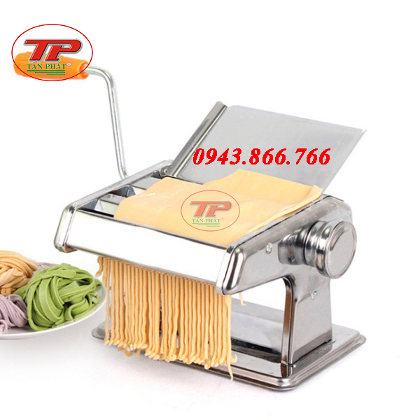 Mán cán bột, máy cán mì sợi, cắt mì tươi 4 chức năng