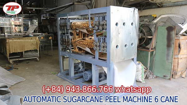 MÁY BÀO VỎ MÍA SIÊU TỐC 6 CÂY