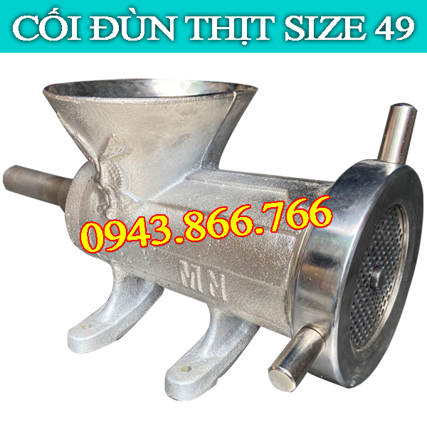CỐI TRỤI ĐÙN THỊT BẰNG GANG SIZE 49
