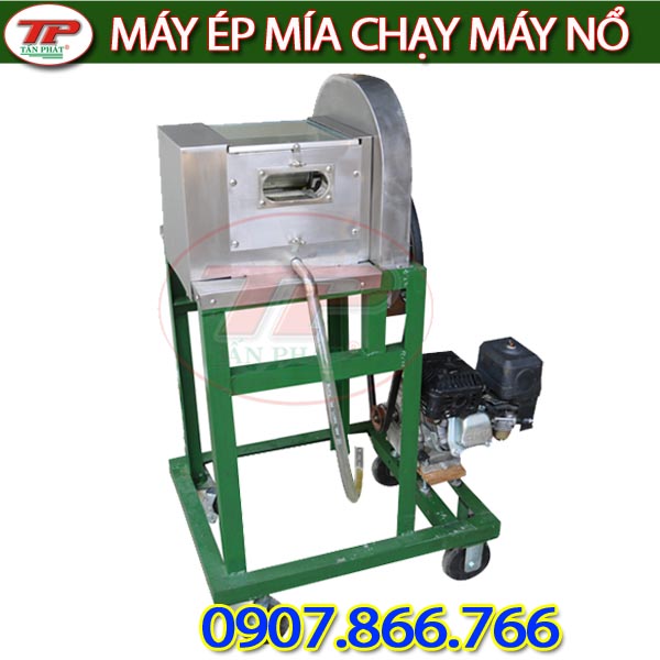 MÁY ÉP MÍA CHẠY BẰNG MÁY NỔ 