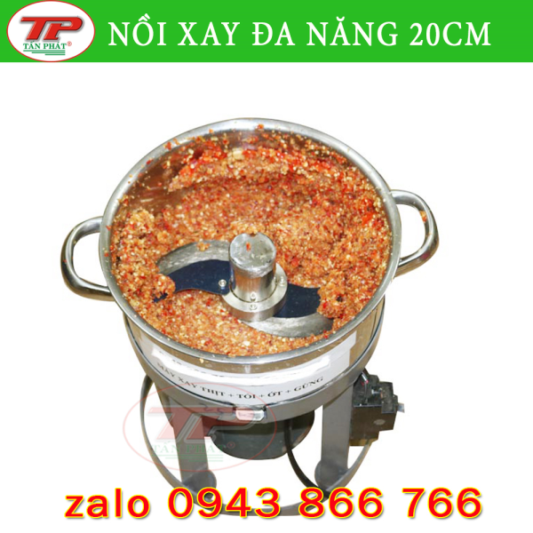 NỒI XAY HÀNH TỎI ỚT SẢ ĐA NĂNG 20CM