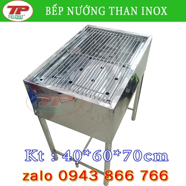 BẾP NƯỚNG THAN INOX NGOÀI TRỜI LOẠI NHỎ