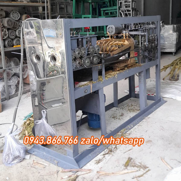 MÁY BÀO VỎ MÍA TỰ ĐỘNG 2 CÂY