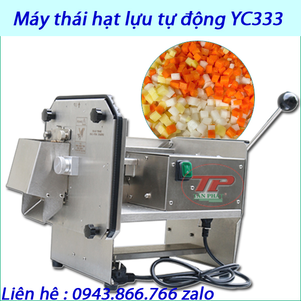 MÁY CẮT HẠT LỰU CỦ QUẢ BẰNG ĐIỆN YC-333