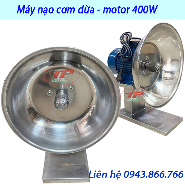MÁY NẠO CƠM DỪA NHUYỄN -MOTOR 400W