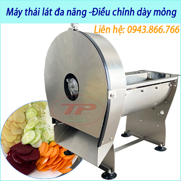 MÁY THÁI LÁT CỦ QUẢ CHỈNH ĐƯỢC DÀY MỎNG, DÙNG ĐIỆN 110V-240V