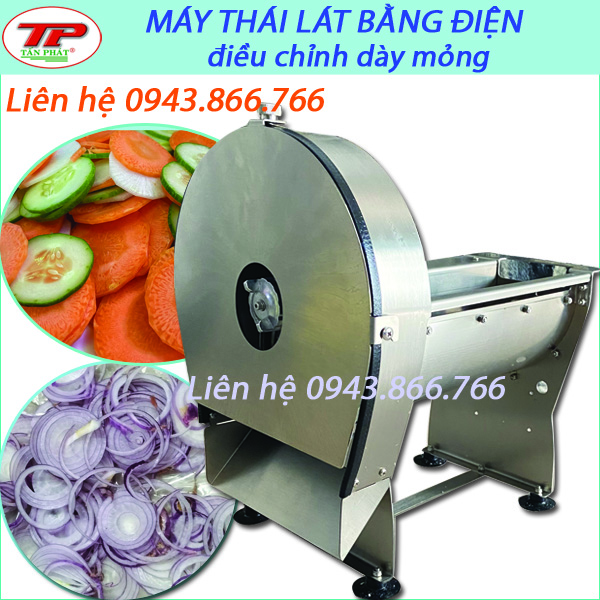 MÁY THÁI LÁT CỦ QUẢ CHỈNH ĐƯỢC DÀY MỎNG, DÙNG ĐIỆN 110V-240V