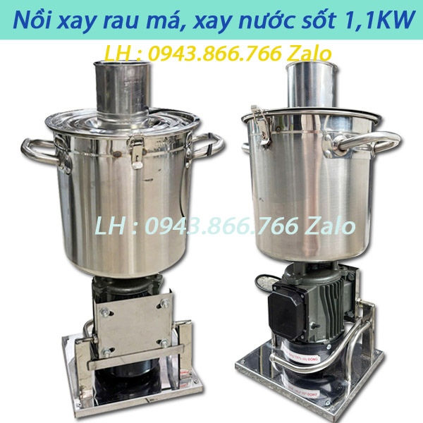  MÁY XAY NƯỚC SỐT - RAU MÁ - GIA VỊ - MUỐI CHẤM MOTOR 1,1KW 