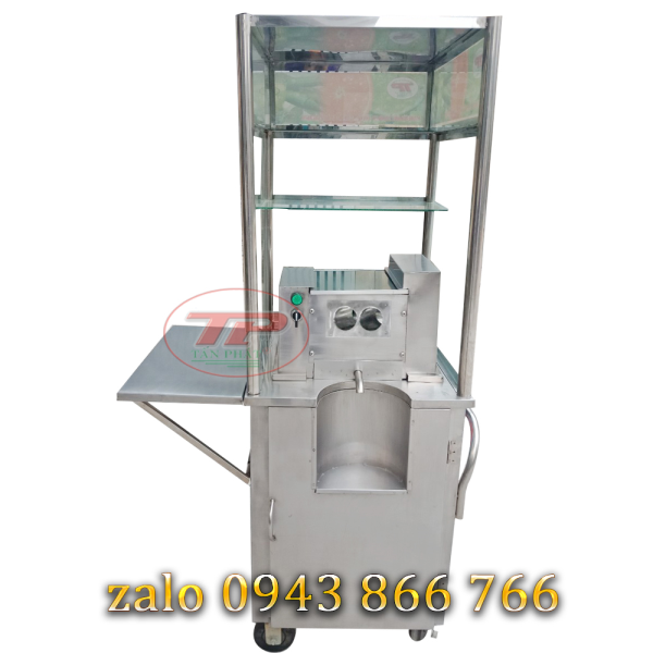 XE NƯỚC MÍA SIÊU SẠCH PT50-2 CÓ TỦ KÍNH