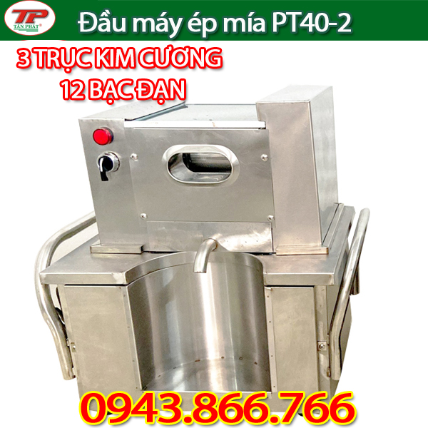 MÁY ÉP MÍA ĐỂ BÀN ÉP 2 CÂY TRỤC KIM CƯƠNG 12 BẠC ĐẠN 