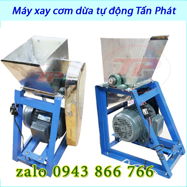 MÁY XAY CƠM DỪA TỰ ĐỘNG