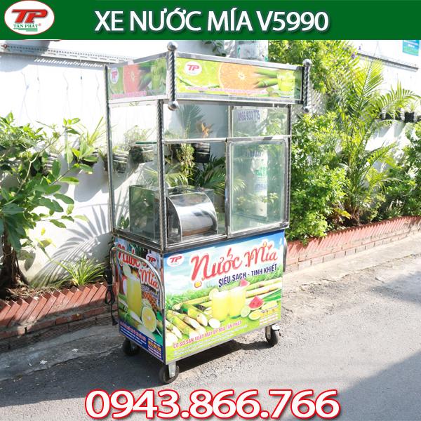MÁY ÉP NƯỚC MÍA SIÊU SẠCH V-5990-1-400W CÓ TỦ KÍNH