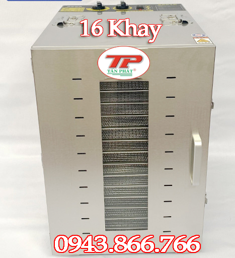 MÁY SẤY KHÔ THỬ PHẨM 16 KHAY SEPTREE